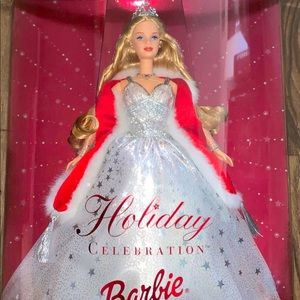 2001 Holiday Celebration Barbie New